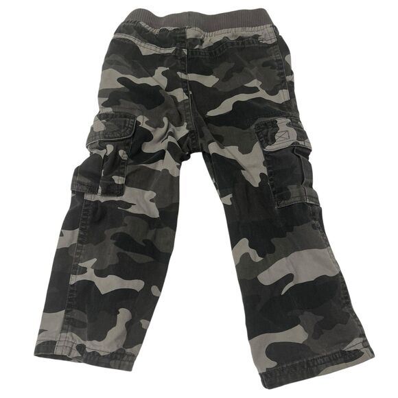 Children’s Place 2T Toddler Camo Cargo Pants Elastic Waist Playdate Ready - Picture 2 of 12